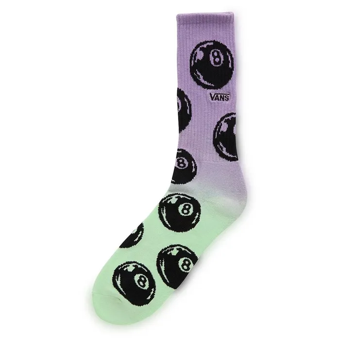 Vans Socks Men 66 Tye Dye Crew Socks 1 Pair Purple