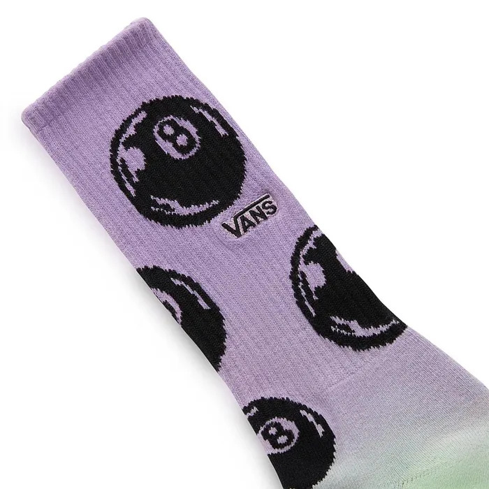 Vans Socks Men 66 Tye Dye Crew Socks 1 Pair Purple