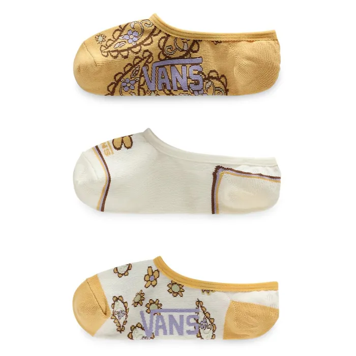 Vans Socks Women Brookland Canoodle Socks 3 Pairs White
