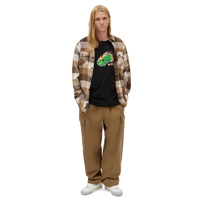 Vans Tshirts and Tanks Men Fast As TShirt Black