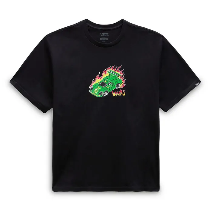 Vans Tshirts and Tanks Men Fast As TShirt Black