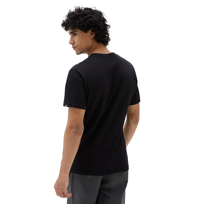 Vans Tshirts and Tanks Men Full Patch TShirt Black White