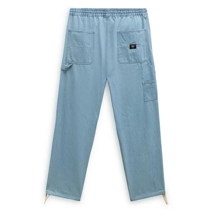 Vans Trousers and Jeans Men Range Baggy Tapered Carpenter Ewaist Trousers Blue