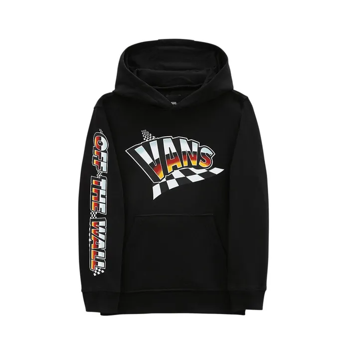 Vans View All Kids Little Hole Shot Pullover Hoodie 28 Years Black