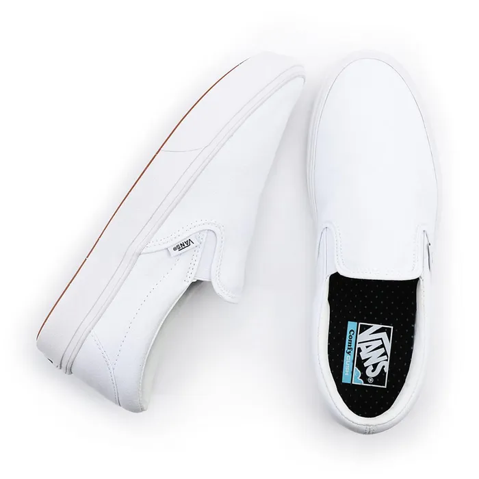 Vans View All Men Comfycush SlipOn Shoes White
