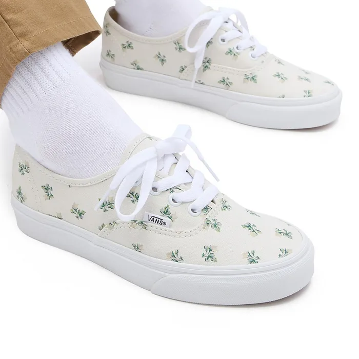 Vans View All Men Floral Authentic Shoes White