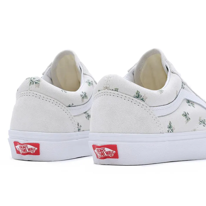 Vans View All Men Floral Old Skool Shoes White