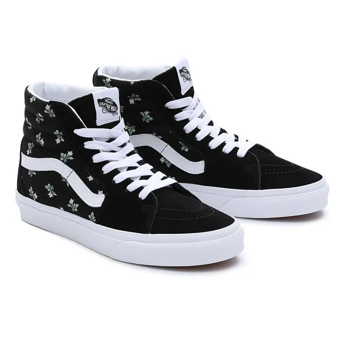 Vans View All Men Floral Sk8Hi Shoes Black