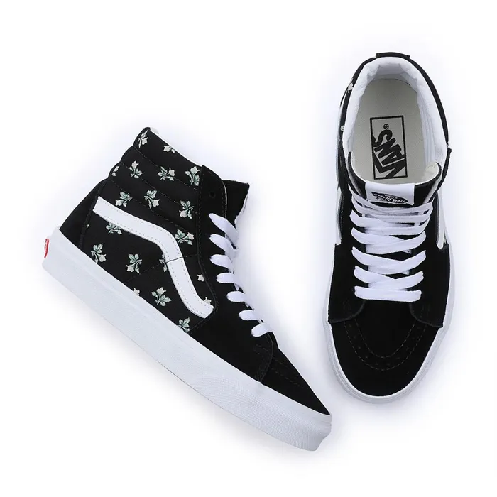 Vans View All Men Floral Sk8Hi Shoes Black