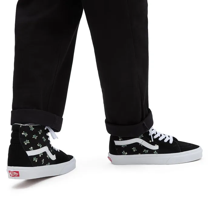 Vans View All Men Floral Sk8Hi Shoes Black