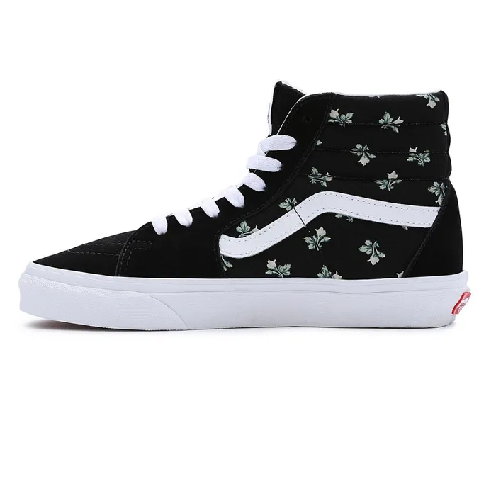 Vans View All Men Floral Sk8Hi Shoes Black