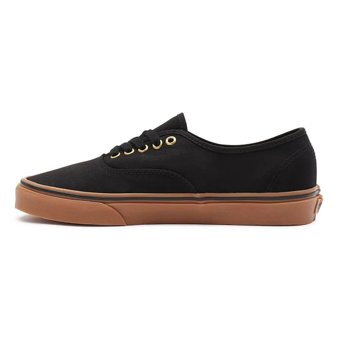Vans View All Men Gum Authentic Shoes Black Brown