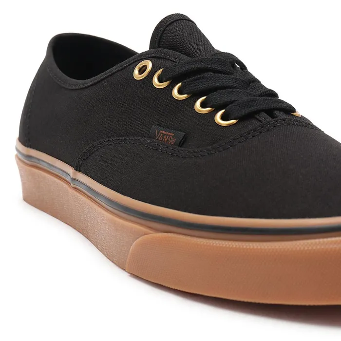 Vans View All Men Gum Authentic Shoes Black Brown