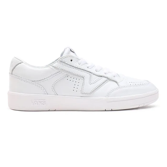 Vans View All Men Leather Lowland Comfycush Shoes White