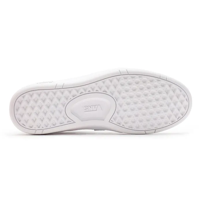 Vans View All Men Leather Lowland Comfycush Shoes White