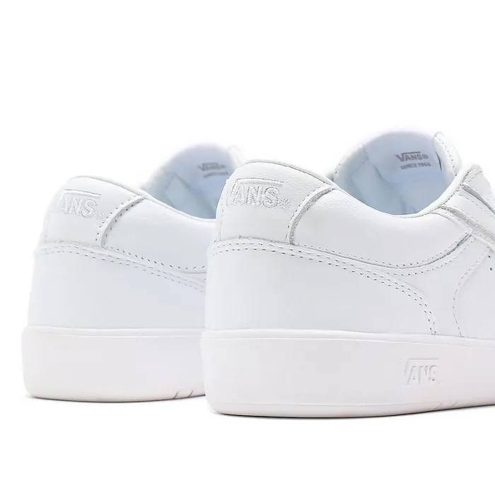 Vans View All Men Leather Lowland Comfycush Shoes White