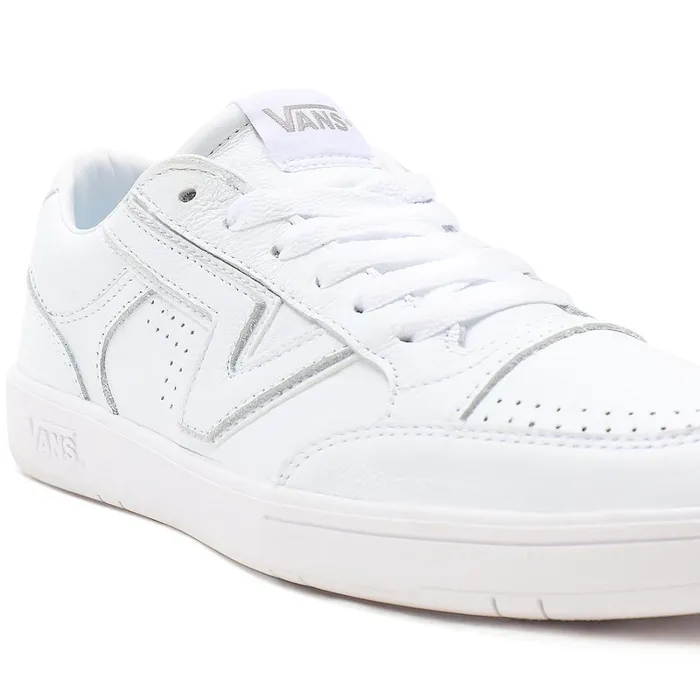 Vans View All Men Leather Lowland Comfycush Shoes White