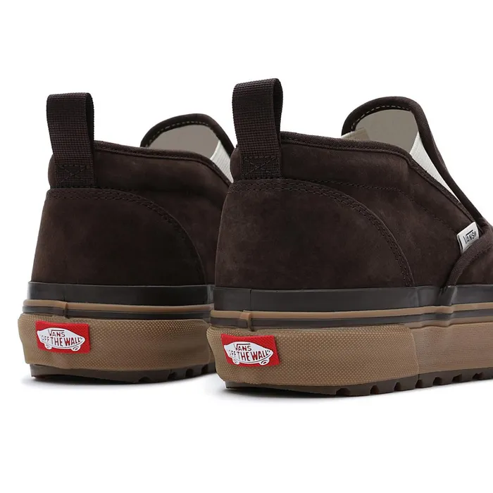 Vans View All Men Mid Slip MTE1 Shoes Brown