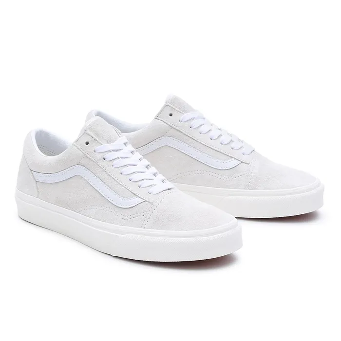 Vans View All Men Pig Suede Old Skool Shoes White