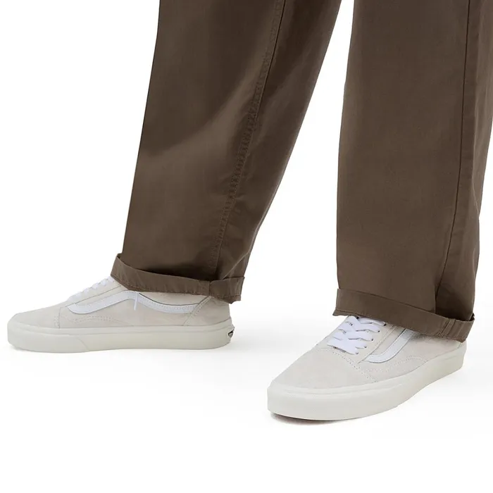 Vans View All Men Pig Suede Old Skool Shoes White