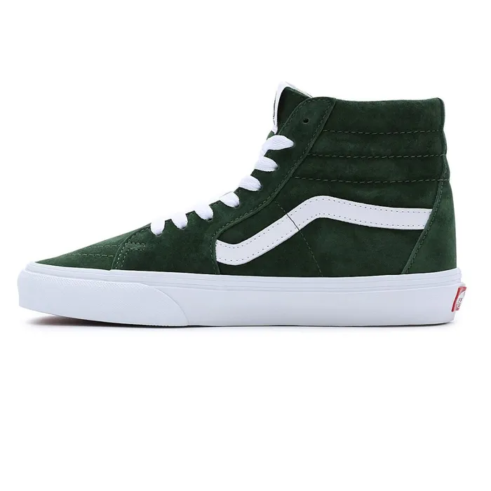 Vans View All Men Pig Suede Sk8Hi Shoes Green