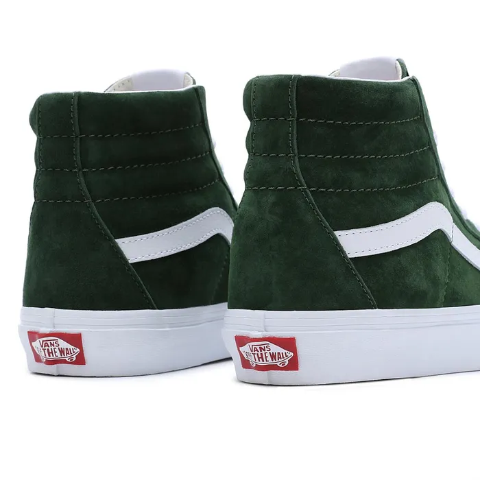 Vans View All Men Pig Suede Sk8Hi Shoes Green