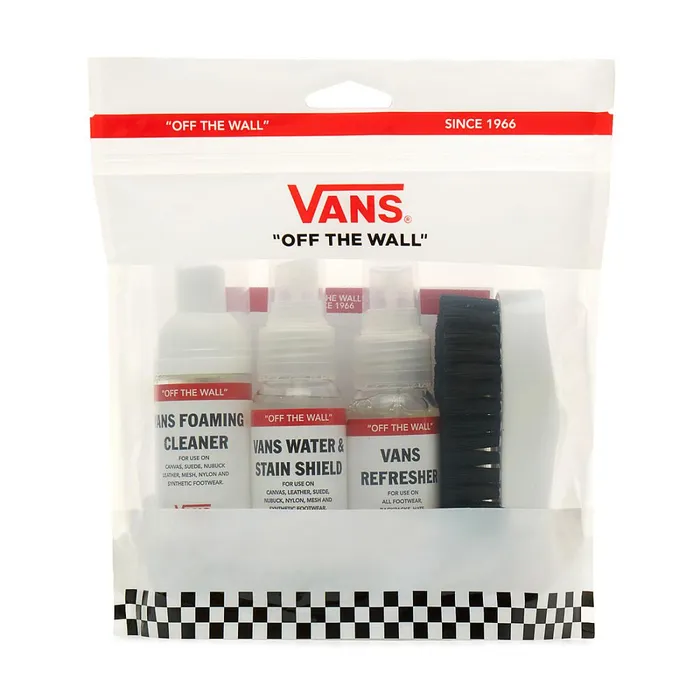 Vans View All Men Shoe Care Travel Kit White