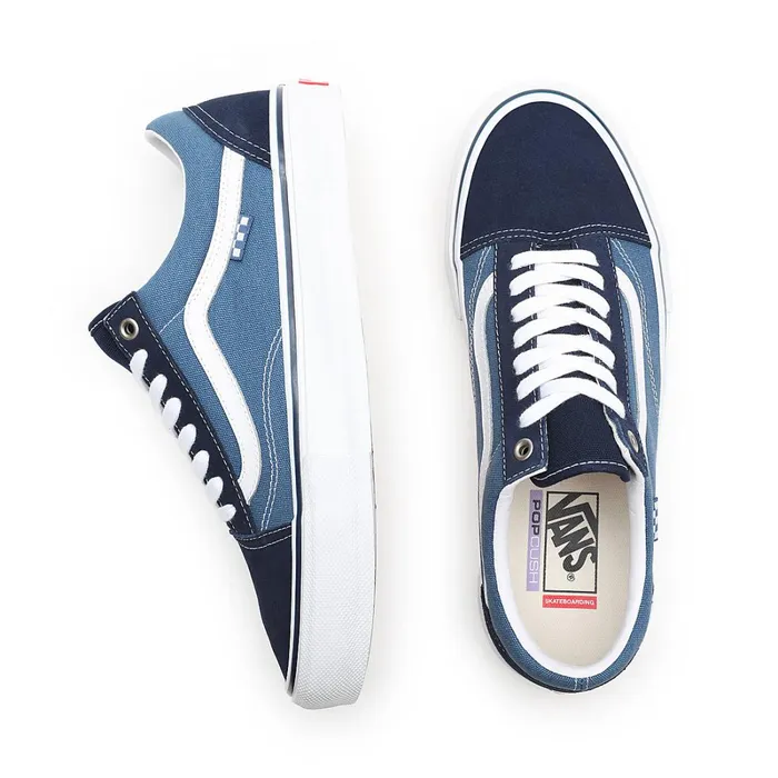 Vans View All Men Skate Old Skool Shoes Blue