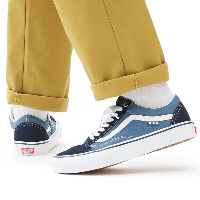 Vans View All Men Skate Old Skool Shoes Blue