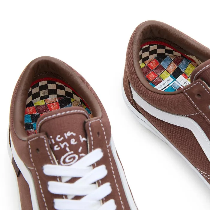Vans View All Men Skate Old Skool X Nick Michel Shoes Brown