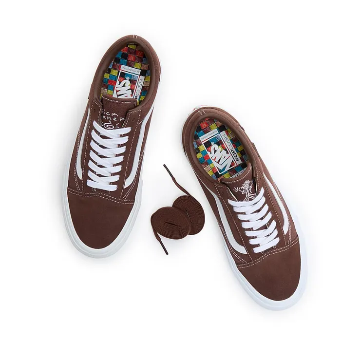Vans View All Men Skate Old Skool X Nick Michel Shoes Brown