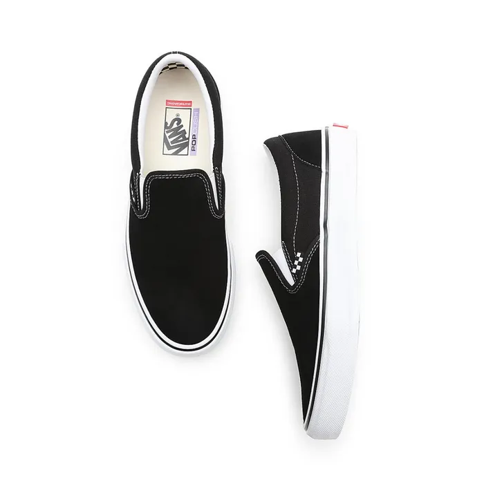 Vans View All Men Skate SlipOn Shoes Black