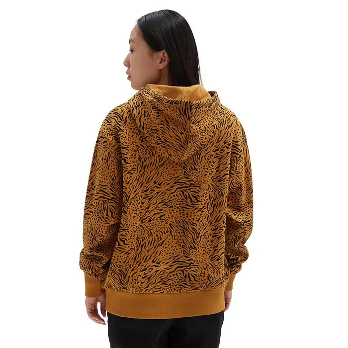 Vans View All Women Scout Animal Pullover Hoodie Brown