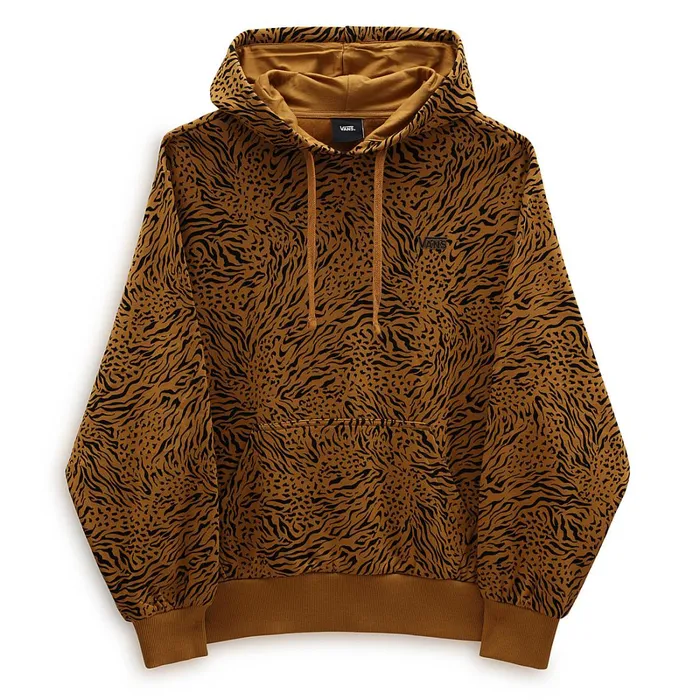 Vans View All Women Scout Animal Pullover Hoodie Brown