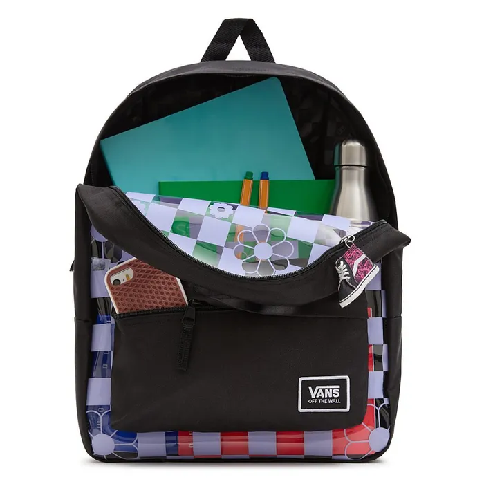 Vans View All Women See Thru Realm Backpack Purple