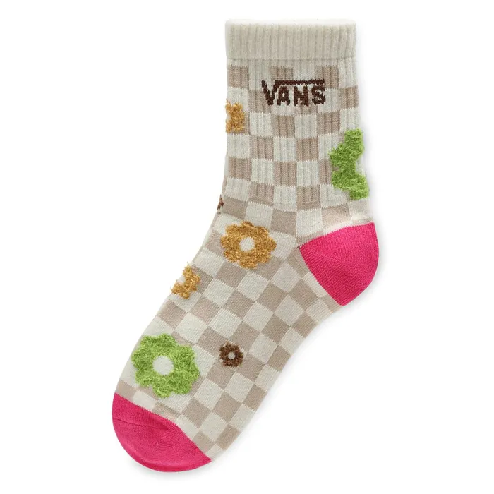 Vans View All Women Stella Half Crew Socks 1 Pair Beige