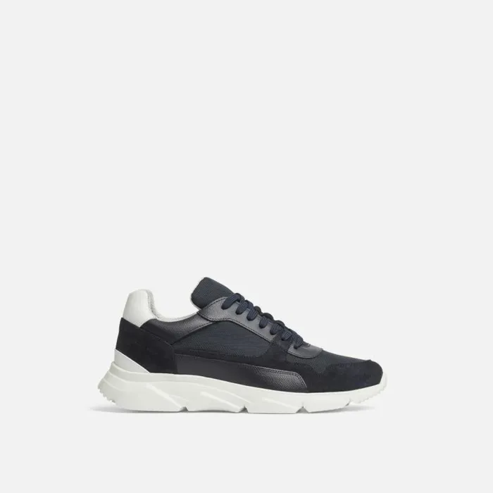 Varden Mid Jogger Sneaker Navy Men Kenneth Cole Sneakers