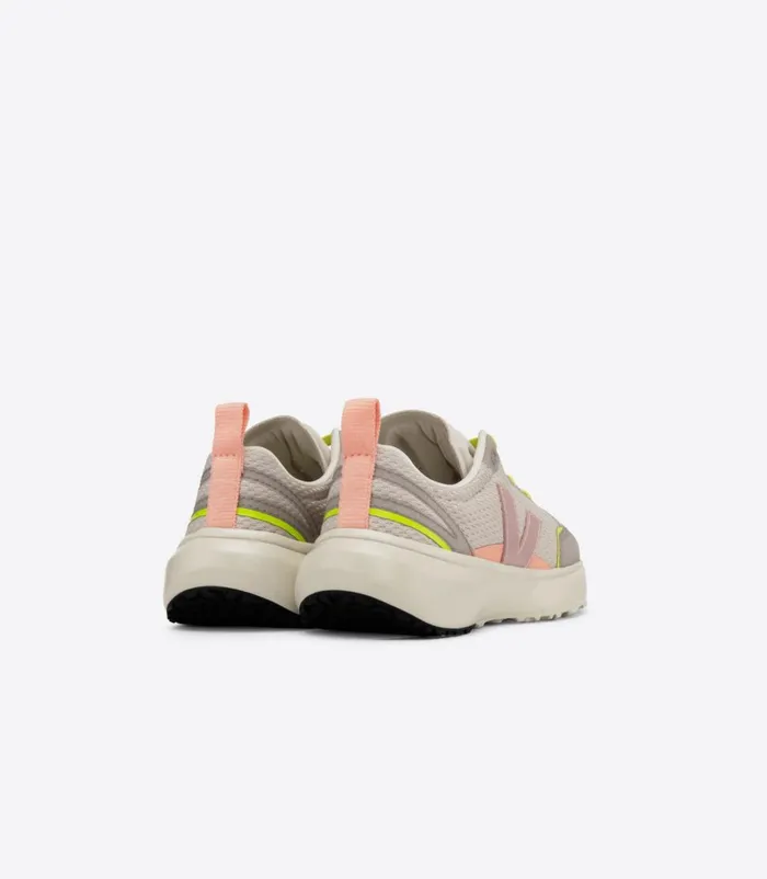 VEJA Canary Kids CANARY ELASTIC LACES ALVEOMESH NATURAL BABE