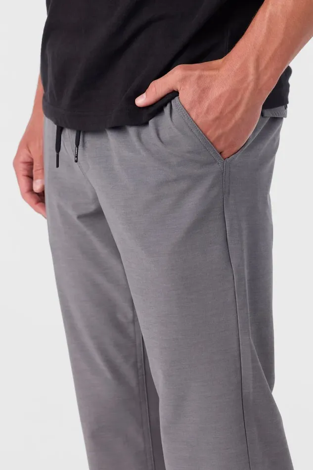 VENTURE ELASTIC WAIST HYBRID PANTS Heather Grey Men O039NEILL Clothing