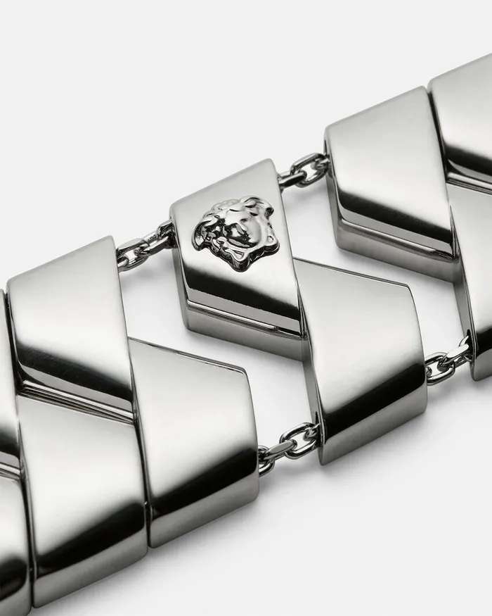 Versace Bind Choker Silver Women Necklaces