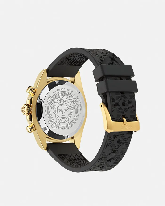 Versace Chrono X Watch Blackgold Men Watches