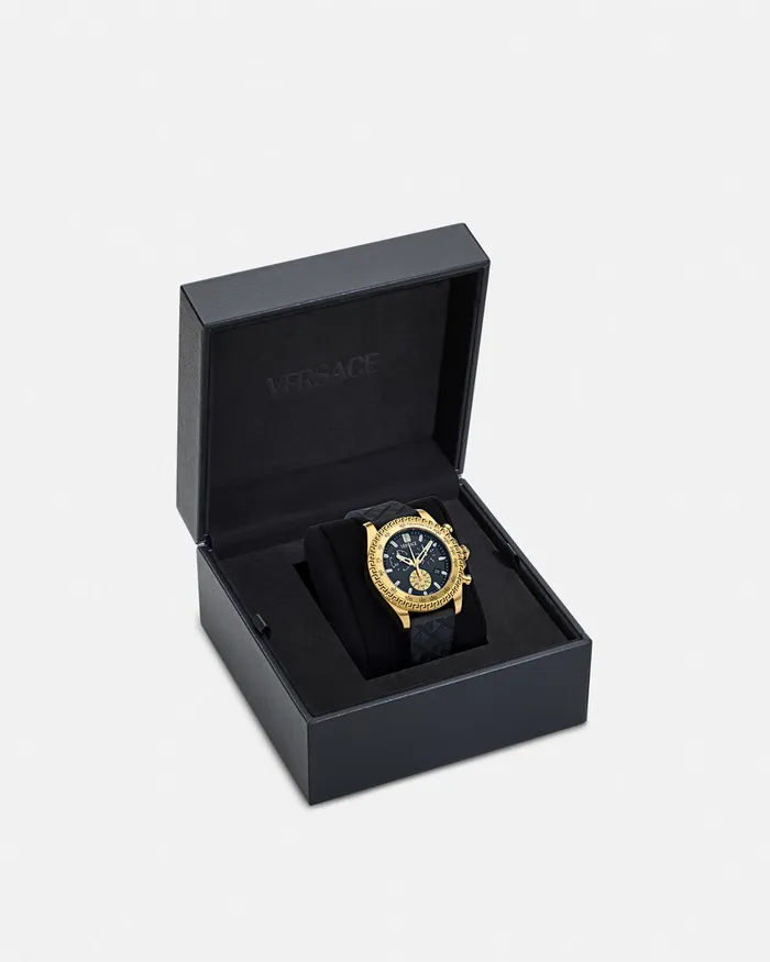 Versace Chrono X Watch Blackgold Men Watches