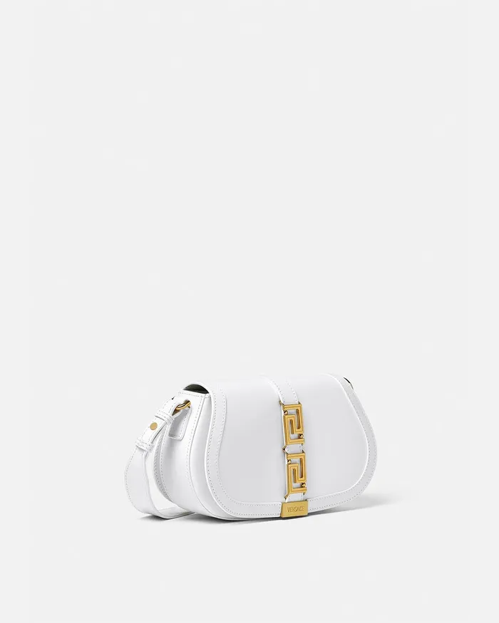 Versace Greca Goddess Shoulder Bag White Women Greca Goddess