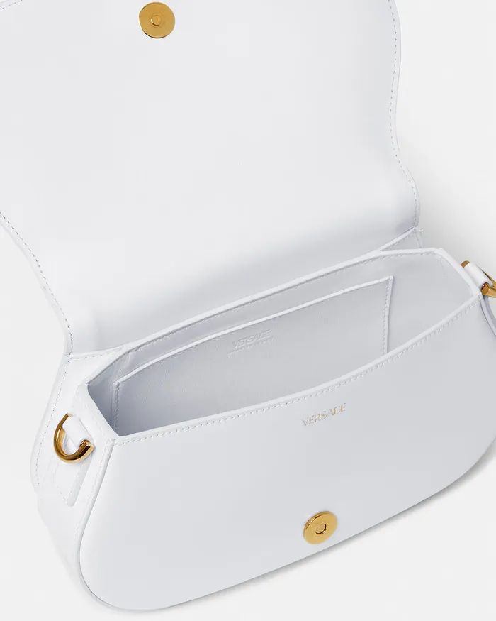 Versace Greca Goddess Shoulder Bag White Women Greca Goddess
