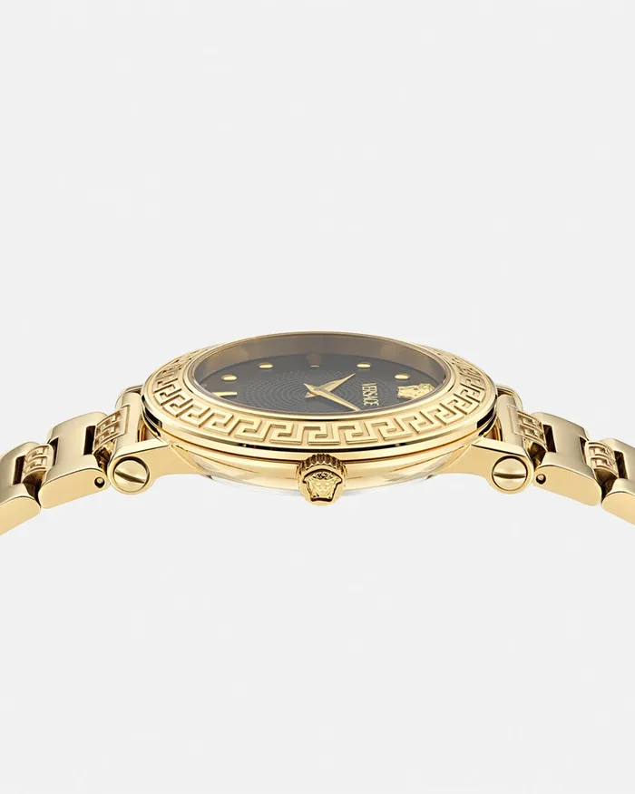 Versace Greca Sphere Watch Gold Women Watches