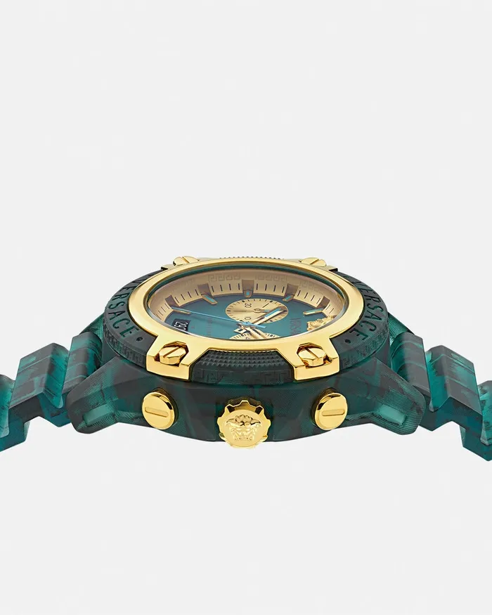 Versace Icon Active Watch Greengold WomenMen Watches