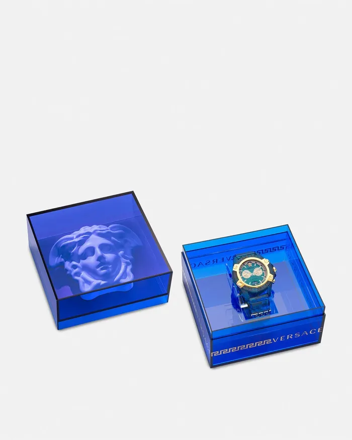 Versace Icon Active Watch Greengold WomenMen Watches