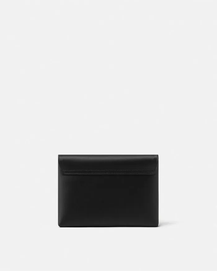 Versace La Medusa Envelope Clutch Blackgold Women Shoulder and Crossbody