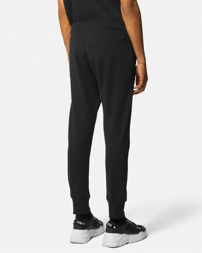 Versace Logo Sweatpants Blackgold Men Jeans Couture