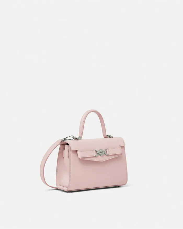 Versace Medusa 03995 Small Handbag Light Pink Women Top Handle